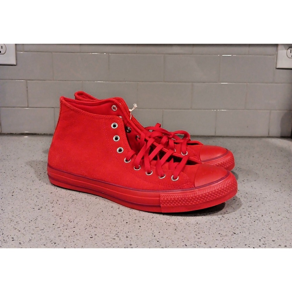 Converse Chuck Taylor ALL RED Red Hi-Top Mens Size 1119997C Size 13